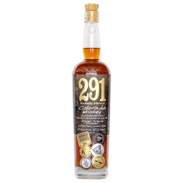 291 Colorado Whiskey, Barrel Proof, Single Barrel