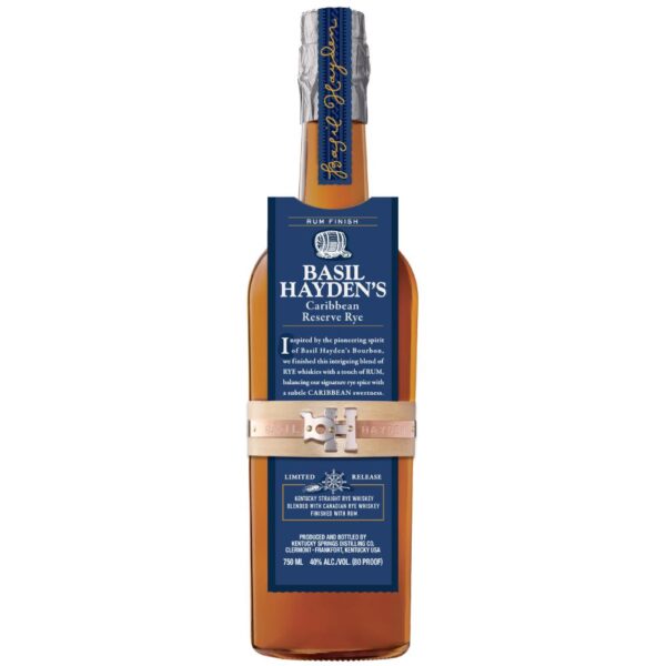 Basil Hayden's Caribbean Reserve Rye