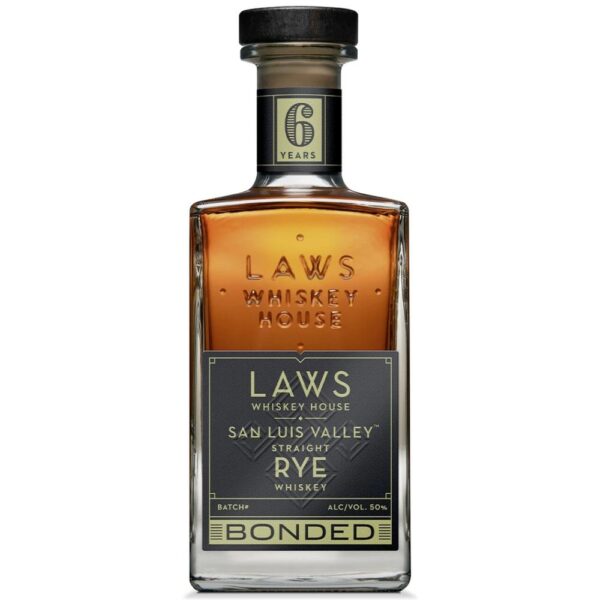 Laws San Luis Valley Straight Rye Bottled in Bond 6 Years