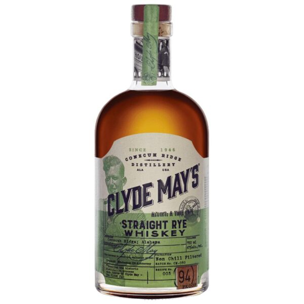 Clyde May's Straight Rye Whiskey